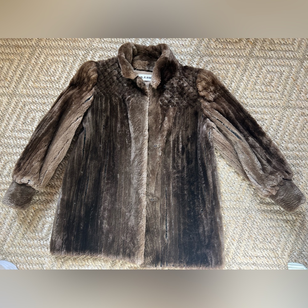 William h. Harris soft real fur from Rhode Island vintage luxe quality